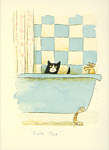 Alison Friend: Bath Cat