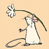 Mouse and Daisy (Peach)