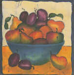 Bowl with Plums