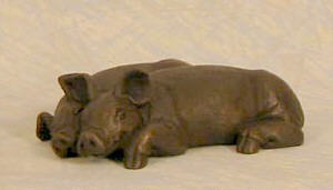 Small Sleeping Piglet