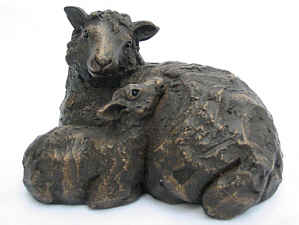 Sheep and Side Lamb